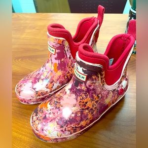 Kids ankle rain boots Hunter for Target .Size 11